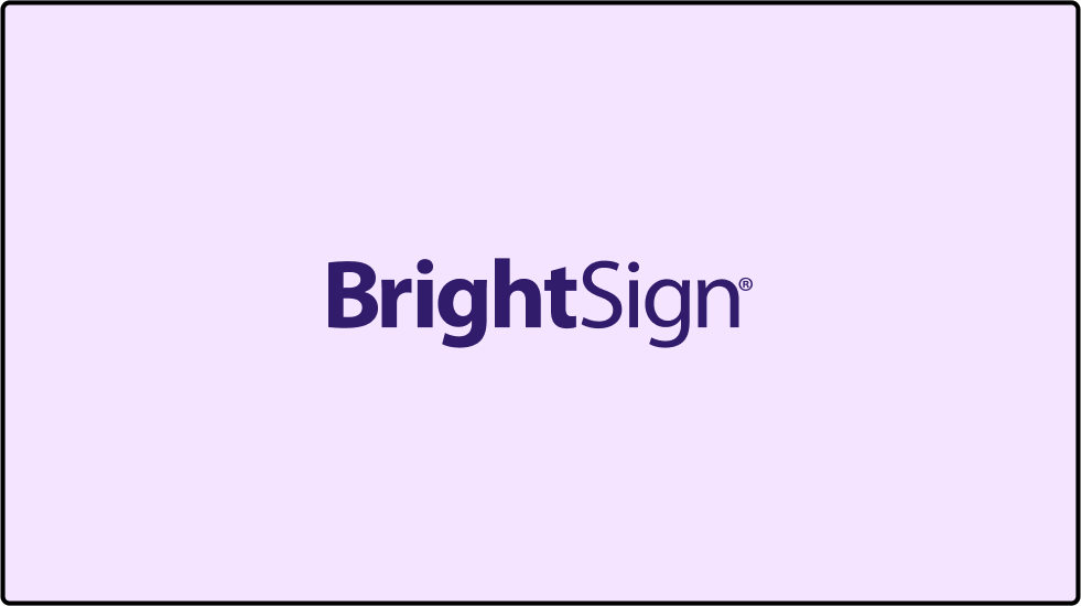 bright sign tv digital signage player