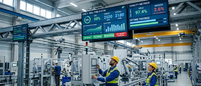 Andon Board Explained: What It Is and How Digital Signage Replaces It | Pickcel