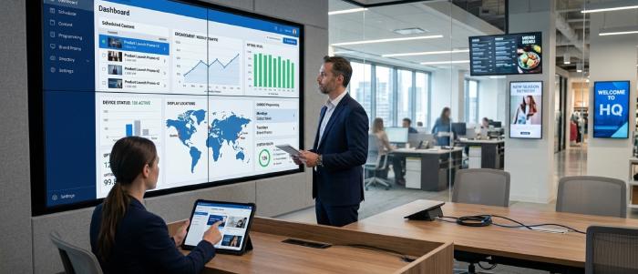 How Enterprises Control Who Can Publish What on Screens