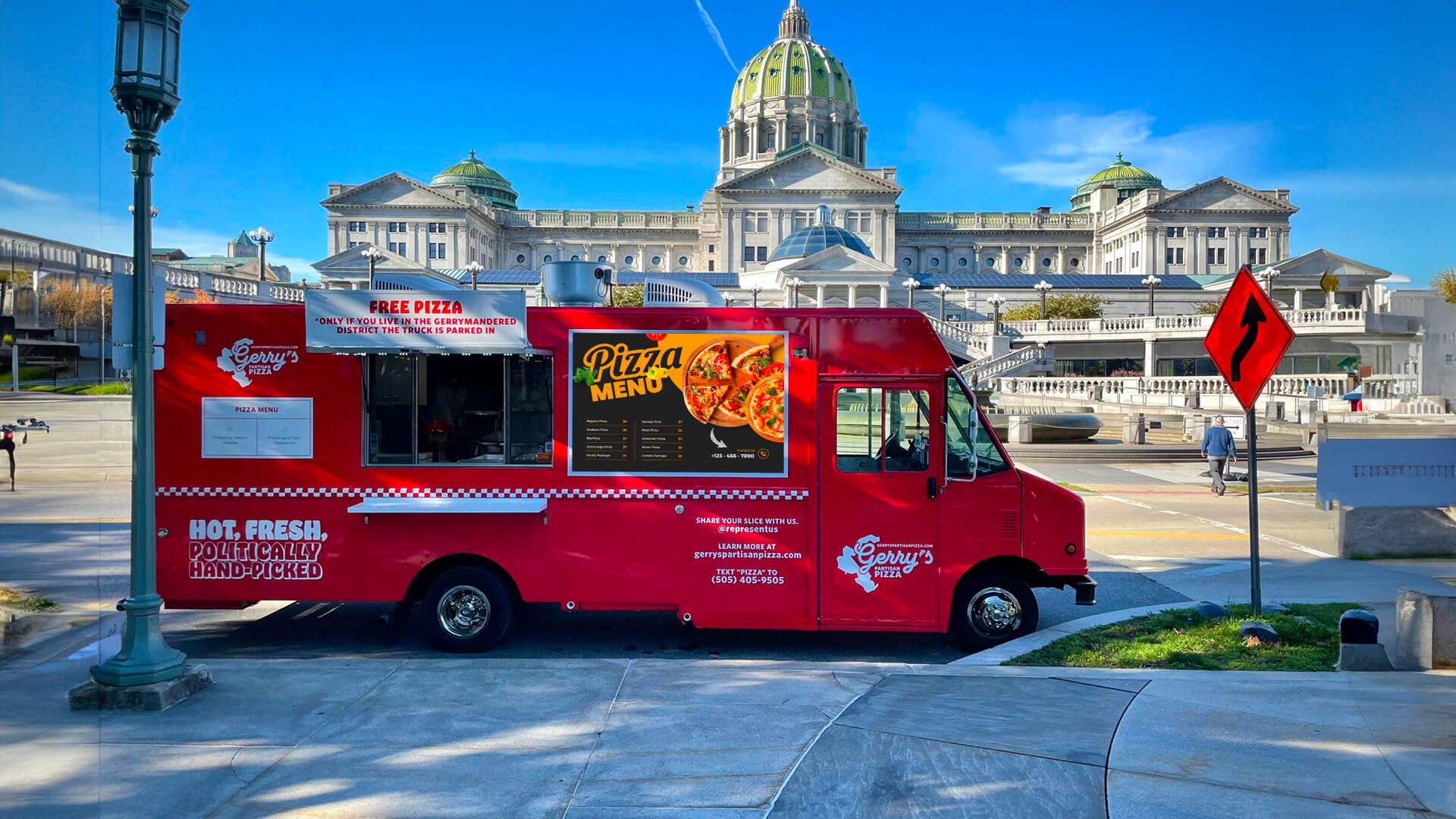  Pizza food truck menu