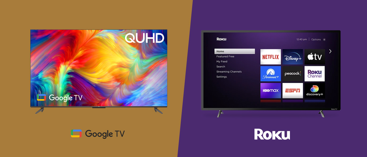 difference between Google TV and Roku