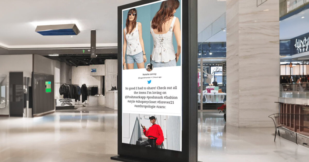 A Guide to Social Media Digital Signage