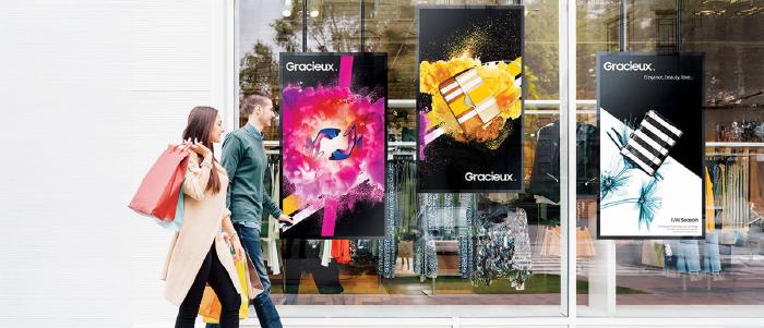 digital signage on premise design for multiples screens