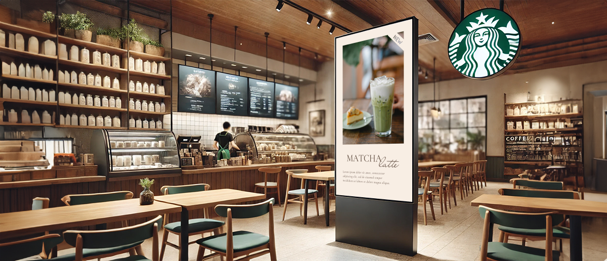 Starbucks digital menu board strategy