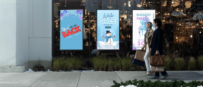 8 winter fashion trends for digital signage to boost sales